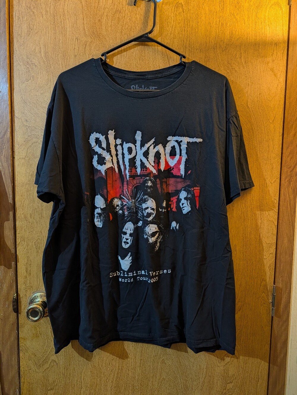 Slipknot Subliminal Verses Tour Shirt.